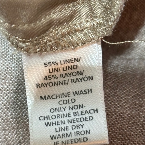 Ann Taylor LOFT Marisa Trouser Tan Pants Size 6 - Picture 10 of 11